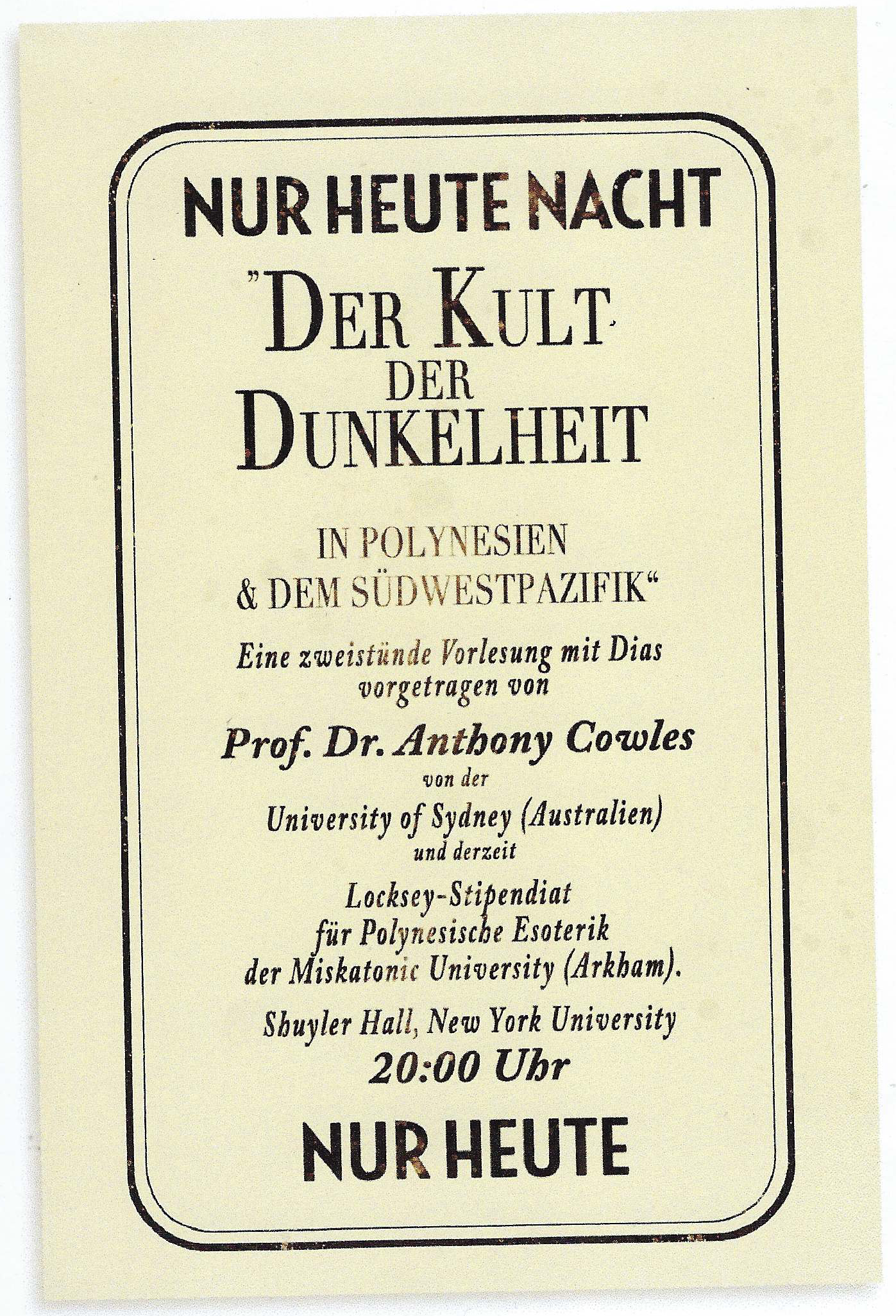 Flyer Der Kult der Dunkelheit Anthony Cowles.png