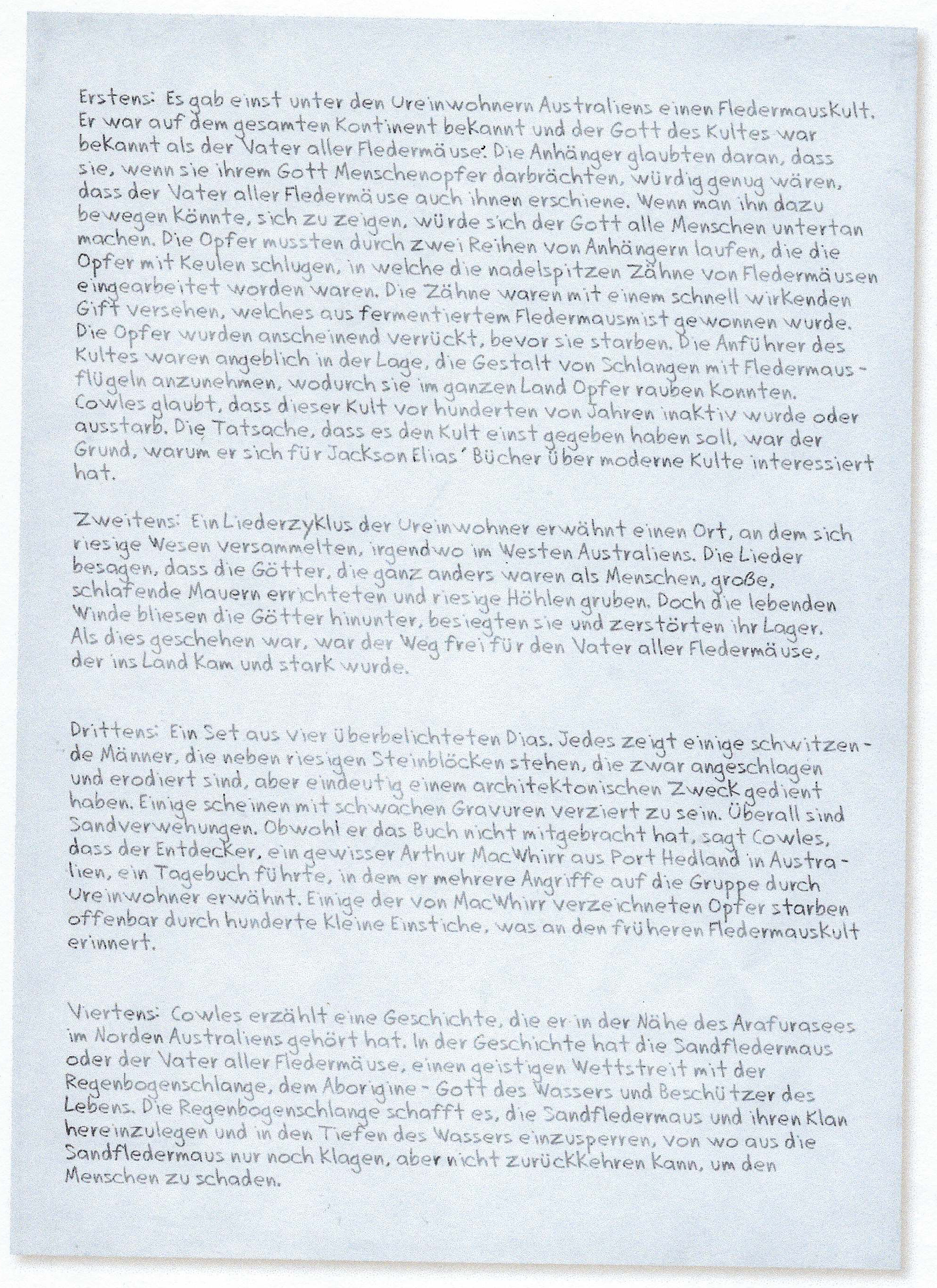 Notizen Fledermauskult Australien Cowles Quelle unklar.png